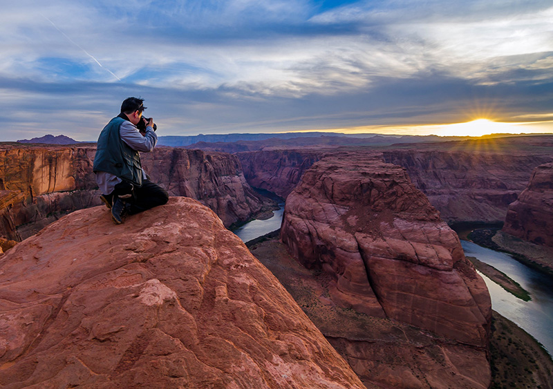 L’attrezzatura del fotografo di&nbsp;paesaggio